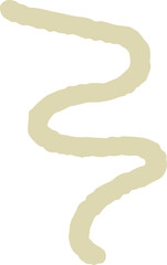 Doodle Line Drawing Decorate Underline