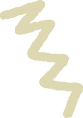 Doodle Line Drawing Decorate Underline