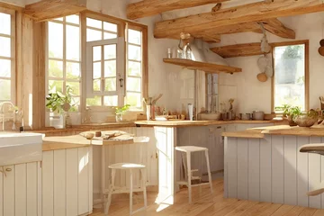 Foto op Canvas Cottage kitchen © FrankBoston