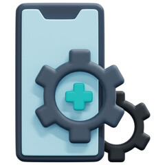 Obraz premium medical service 3d render icon illustration