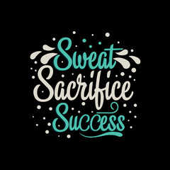 Fitness / Gym Graphic and Typography T-Shirt Design