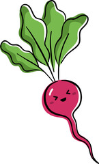 Radish character