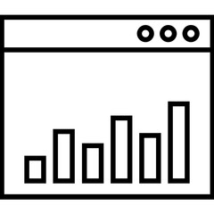 Analyzer Line Vector Icon