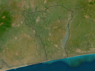 Mono, Benin. Low-res satellite. No legend