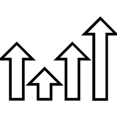 Analytics Line Vector Icon