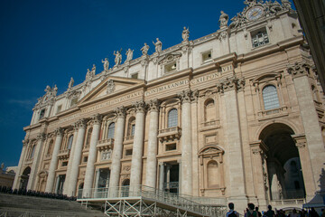 Fototapeta na wymiar Bazylika św. Piotra w Watykanie