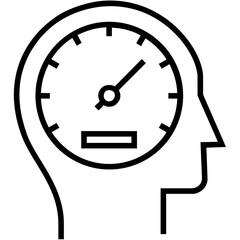 Performance Line Vector Icon