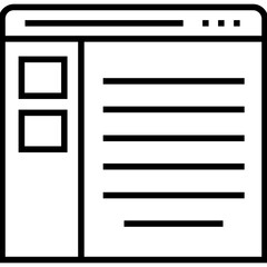 Maps Line Vector Icon