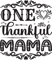 Obraz premium Thanks Giving Day SVG Design