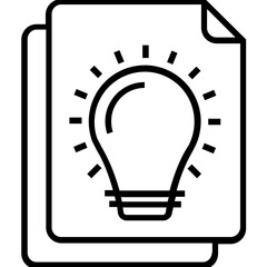 Innovation Line Vector Icon