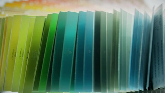 Rotating Color Swatches Series 4K