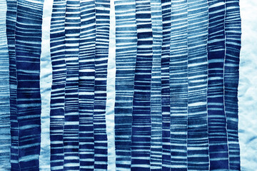 Shibori indigo Japanese fabric dyeing texture