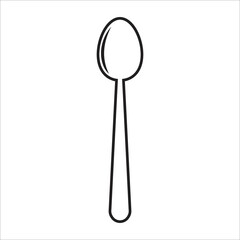 spoon icon vector design template