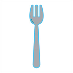 fork icon vector design template