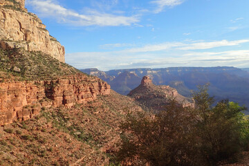 Fototapeta na wymiar Rock formations at the Grand Canyon National Park, Arizona, USA 