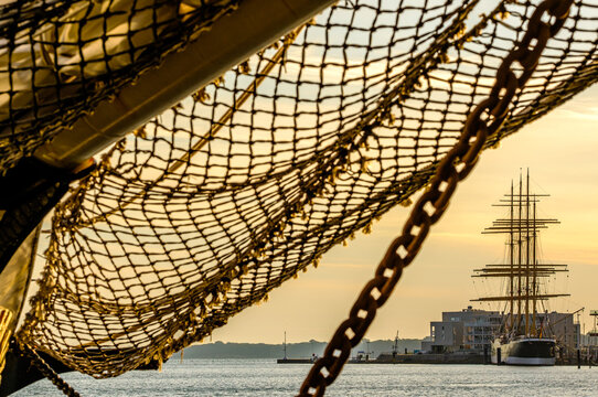 harbor of Travem&uuml;nde - germany