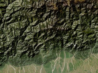 Samdrupjongkhar, Bhutan. Low-res satellite. No legend