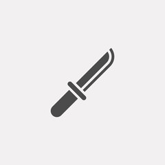 Dagger vector icon sign symbol