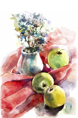 PEONY FLOWERS. Oil paint. The drawing is handmade with strokes. Red picturesque peonies. Isolated drawing with graphics.