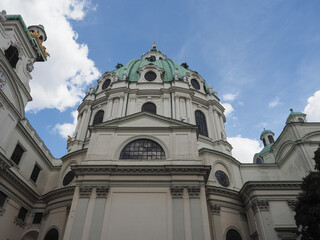 Karlskirche church in Vienna