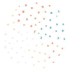 Abstract hand draw element in doodle style