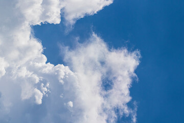 Blue sky, Clouds and fantastic sky