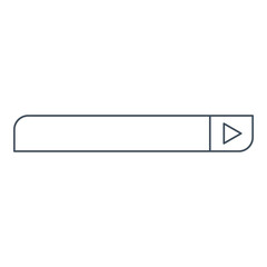 search bar icon line