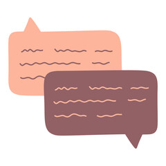 chat speech bubble icon