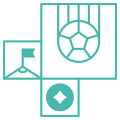 world football 2022 element design