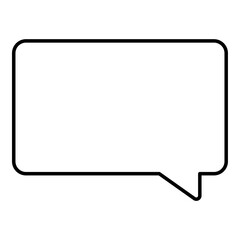 chat speech bubble icon