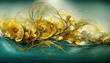 Abstract background decoration 3D modern texture background