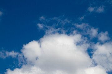 Blue sky, clouds and fantastic sky