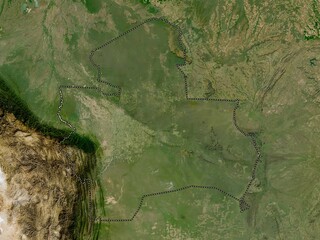 Santa Cruz, Bolivia. Low-res satellite. No legend