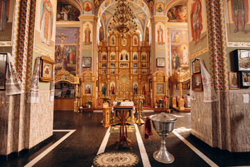 interior of church