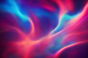 blue teal red yellow abstract background with waves. Colorful gradient design. Illustration for banner, poster, presentation, landing page