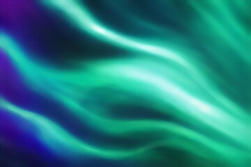 Obraz premium blue teal green purple abstract background with waves. Colorful gradient design. Illustration for banner, poster, presentation, landing page