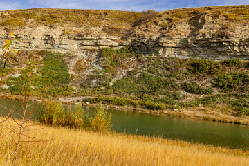 Obraz premium St Mary's Reservoir Provincial Recreation Area Cardston County Alberta Canada