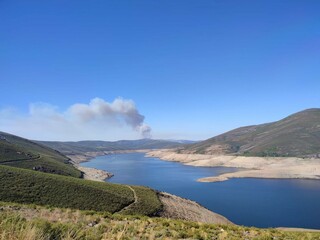 Río Sil a su paso por la provincia de Ourense, Galicia