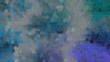 Abstract glitch art mosaic texture background image.