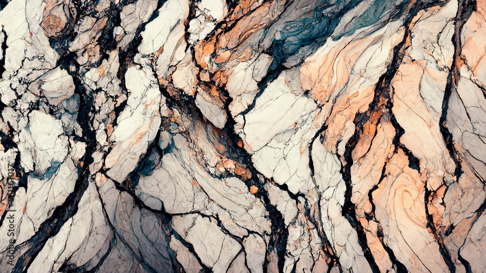 Poster white marble texture abstract background pattern with high resolution.