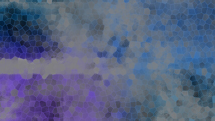 Abstract glitch art mosaic texture background image.