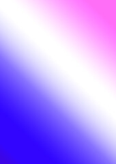 Abstract gradient blue white pink for background. Blurred colorful gradient. A suitable design to be used as a template for banners, web, advertisements, brochures, albums, and other business needs.