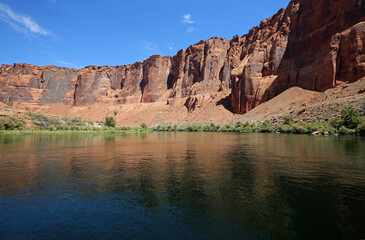 Fototapeta na wymiar Colorado River gorge - Northern Arizona