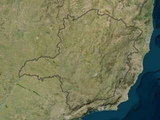 Minas Gerais, Brazil. Low-res satellite. No legend
