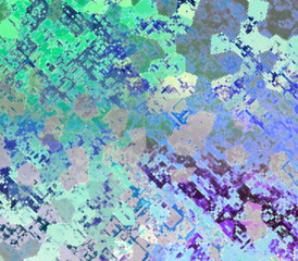 Fototapeta na wymiar Abstract mosaic grunge texture background image.