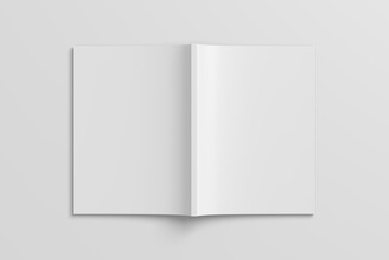 Magazine cover mockup US letter size