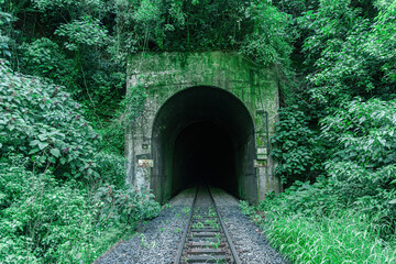 Fototapeta na wymiar Túnel de Trem em Faxinal Paraná Brasil