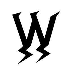 Thunder storm font design, alphabet leters vector illustration, Alphabet style, Alphabet Fonts, Thunder flash Storm,