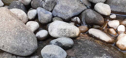 pebbles on the beach