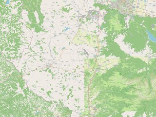 Kyustendil, Bulgaria. OSM. No legend
